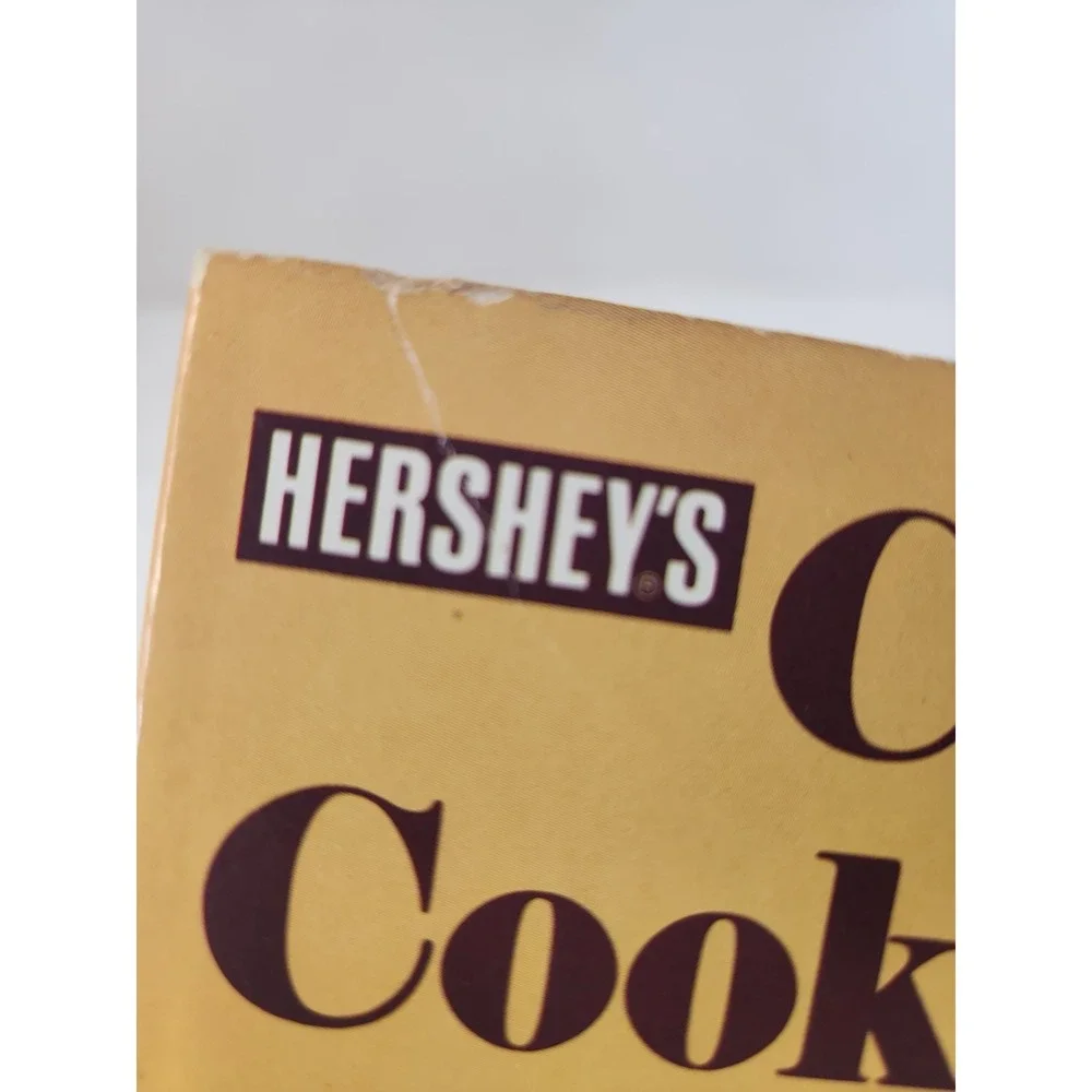 Vintage 1979 Hershey's Cocoa Cookbook Yellow Cover Retro Chocolate Recipes Good